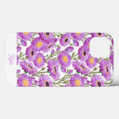 Custom Lila Paper Daisies Blumenblüten Case-Mate iPhone Hülle (Rückseite (Horizontal))