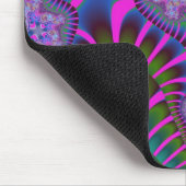 Custom Lila Rainbow Melt Mouse Pad Mousepad (Ecke)