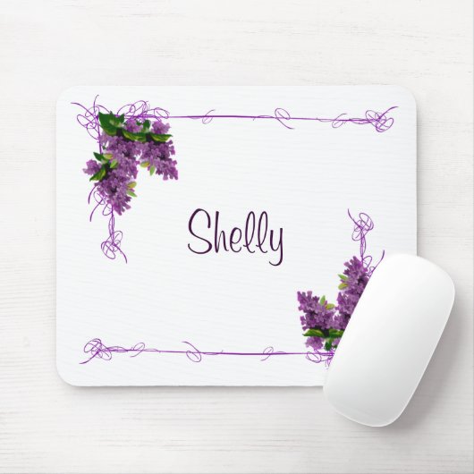 Custom Lilacs Mousepad (Mit Mouse)