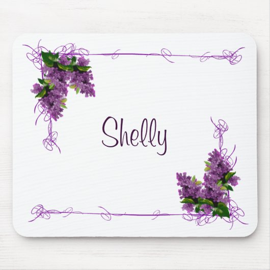 Custom Lilacs Mousepad (Vorne)