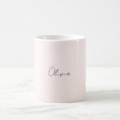 Custom Lily of the Valley Individuelle Name Tasse (Mittel)