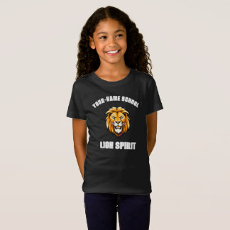 CUSTOM Lion Mascot | Gelbes Gold - Uni der Schule T-Shirt