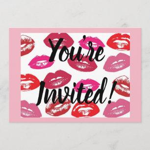 CUSTOM Lipsense Party Einladung + Briefumschläge