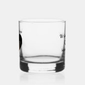 Custom Liquor and Whiskey Glass for Couples Whiskyglas (Links)