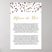 Custom Listing - Alcohol Menu Poster (Vorne)