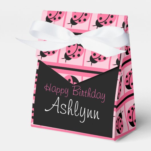 Custom "Little Lady Bug" Fevor Box Geschenkschachtel (Vorderseite)