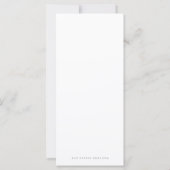 Custom Little Note Stationery (Rückseite)