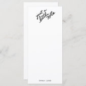 Custom Little Note Stationery (Vorne/Hinten)