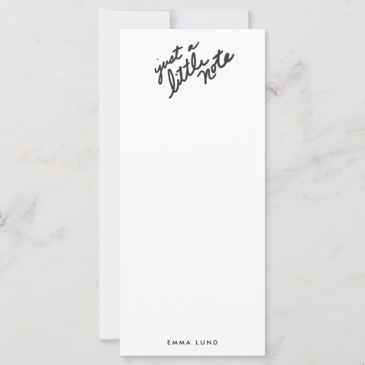 Custom Little Note Stationery (Vorderseite)
