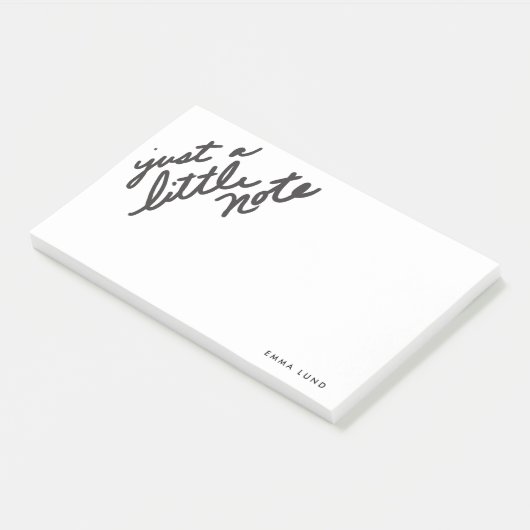 Custom Little Note Stationery Post-it Klebezettel (angewinkelt)