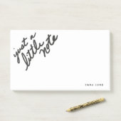 Custom Little Note Stationery Post-it Klebezettel (Auf Schreibtisch)
