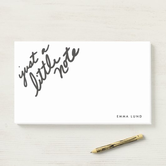 Custom Little Note Stationery Post-it Klebezettel (Auf Schreibtisch)