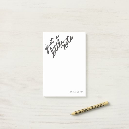 Custom Little Note Stationery Post-it Klebezettel (Auf Schreibtisch)