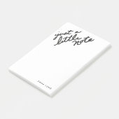 Custom Little Note Stationery Post-it Klebezettel (angewinkelt)