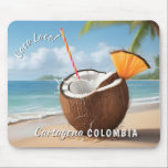 Custom Location Coco Loco Mousepad<br><div class="desc">Change the text fields as you wish. Using the editing tool,  you can also change the fonts and their sizes and colors as you wish. See my store for more custom tropical items.</div>