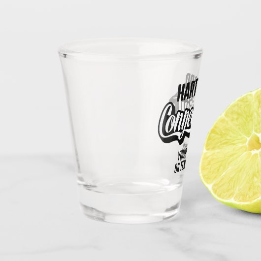 Custom Location & Text Connecticut Schnapsglas (Links)