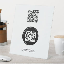 Custom Logo and Text Corporate 10"X12" Sockelschild