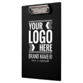 Custom Logo, Business or Brand Logo Personalized  Klemmbrett (Links)