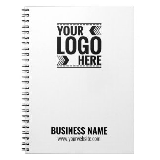 Custom Logo, Business or Brand Logo Personalized  Notizblock