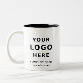 Custom Logo Business Promo Modern Simple Swag Zweifarbige Tasse