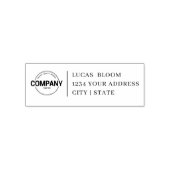   Custom Logo Business Self Inking Rubber Stamp Mo Permastempel (Design)