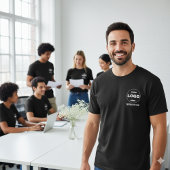 Custom Logo Business T-Shirt | Simple Branded Tee