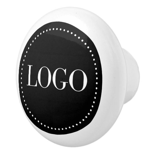 Custom logo Cabinet Handles Drawer Pulls Knobs Keramikknauf (Rechts)