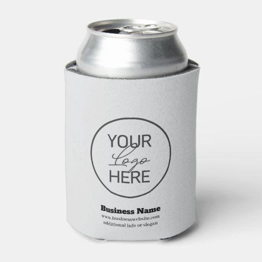 Custom Logo Can Cooler | Personalized Drink Insula Dosenkühler (Kanne Vorderseite)