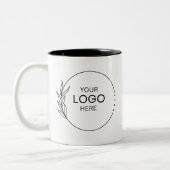Custom Logo Coffee Mug for Business Zweifarbige Tasse (Links)