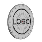 Custom Logo Dartscheibe (Vorderseite Links)