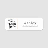 Custom Logo Dental Assistant Namensschild (Vorderseite)