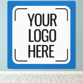Custom Logo Design, Company Logo, Team Logo, Perso Leinwanddruck (Insitu (Holzboden))
