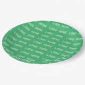 Custom Logo Disposable Business Party  Pappteller (Schrägansicht)