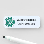 Custom Logo Employee |Business Badge Namensschild (Beispiel)