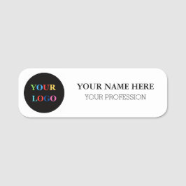 Custom Logo Employee magnetic and safety pin Namensschild