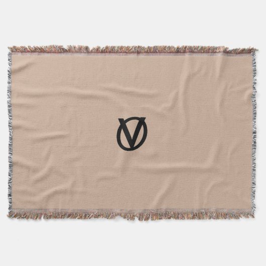 CUSTOM LOGO FLEECE DURCH BLANKET DECKE (Vorderseite)