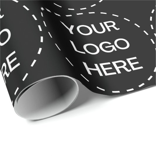 Custom  Logo Geschenkpapier (Rolleneckpunkt)