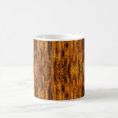 Custom logo gold and black pixel pattern kaffeetasse (Mittel)