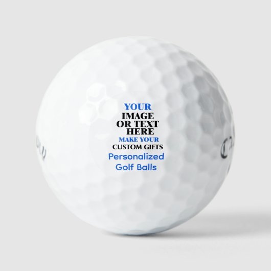 Custom Logo Golf Balls - Brand & Personal Golfball (Vorderseite)