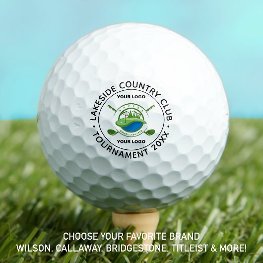 Custom Logo Golf Club Corporate Business Wilson Golfball
