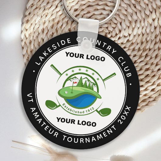 Custom Logo Golf Club Swag Gedenkturnier Schlüsselanhänger