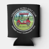 Custom Logo Golf Club Swag League Turnier Dosenkühler (Rückseite)