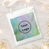 Custom logo green and purple marble geschenktütchen (Ausgeschnitten)