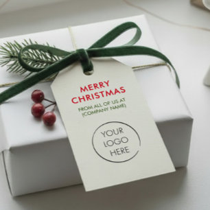 Custom Logo Hang Tag, Frohe Weihnachten Geschenkanhänger