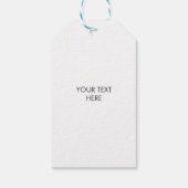 Custom Logo Hang Tag, glücklich Neues Jahr Geschenkanhänger (Rückseite)