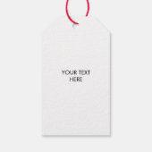 Custom Logo Hang Tag, Happy Valentine's Day Geschenkanhänger (Rückseite)