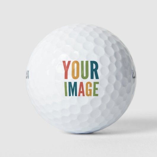 Custom Logo Here | Add Your Own Design Golfball (Vorderseite)