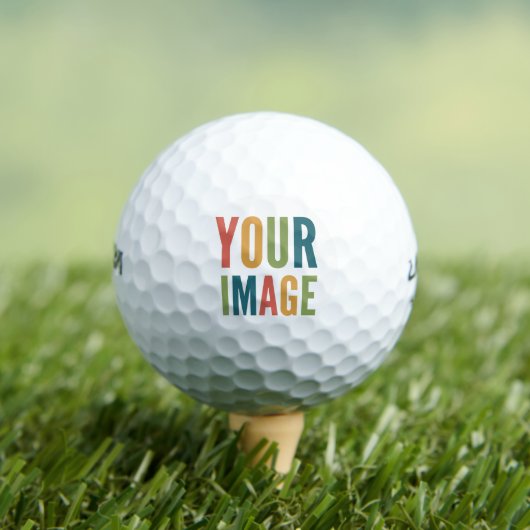 Custom Logo Here | Add Your Own Design Golfball (Insitu T-Shirt)