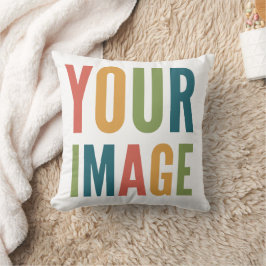 Custom Logo Here | Add Your Own Design Kissen