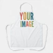 Custom Logo Here | Add Your Own Design Schürze (Vorderseite)